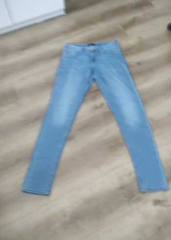 H&M Mavi Normal Paça Kadın Denim Pantolon