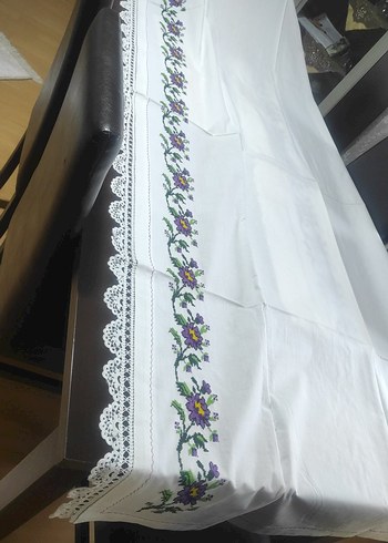 el emeği göz nuru kanaviçe işleme - Görsel 5