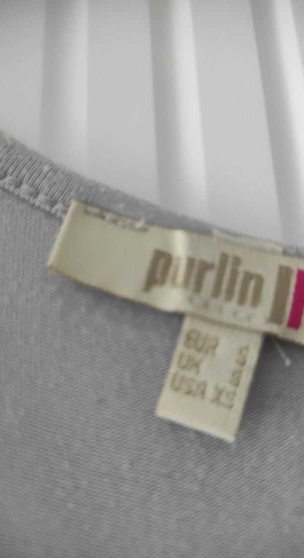 Gri Keten Salaş Uzun Elbise - Görsel 4