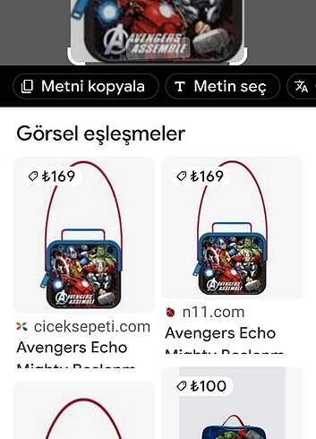 Beslenme çantası 