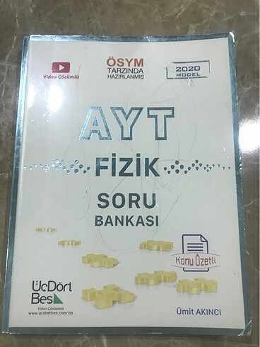 3 4 5 ayt fizik soru bankası