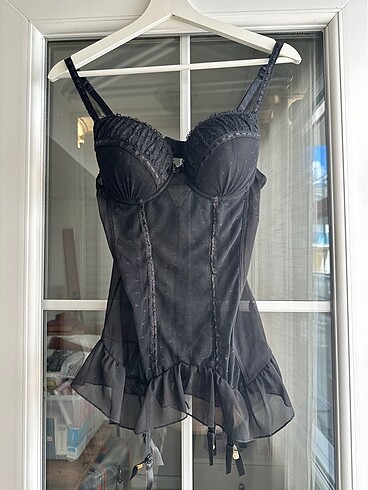 Dantel Jartiyerli Baby Doll