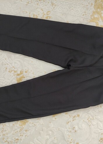 46 Beden siyah Renk Siyah kumaş pantolon 