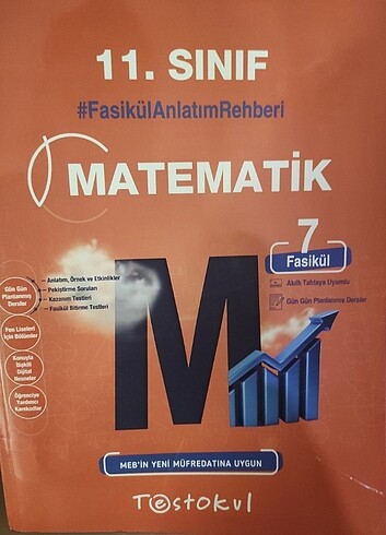 11. Sınıf matematik testokul fasikül anlatım rehberi 