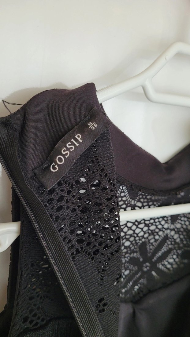 Püsküllü Nakışlı Siyah Uzun Abiye Elbise - Görsel 4