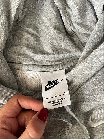 s Beden gri Renk nike sweatshirt