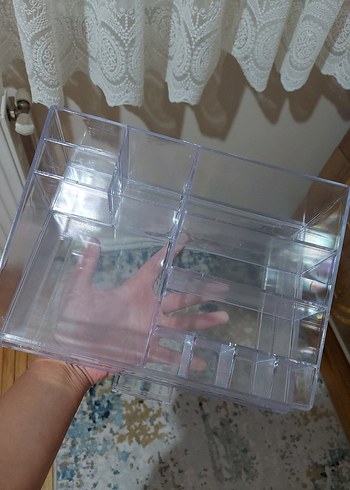 Beden Şeffaf Makyaj Organizeri