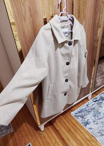 Kadın kaşe kaban - Görsel 4