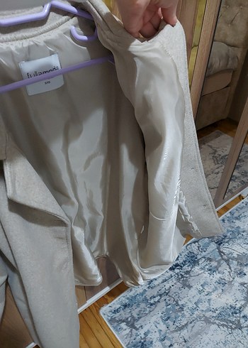 Kadın kaşe kaban - Görsel 5