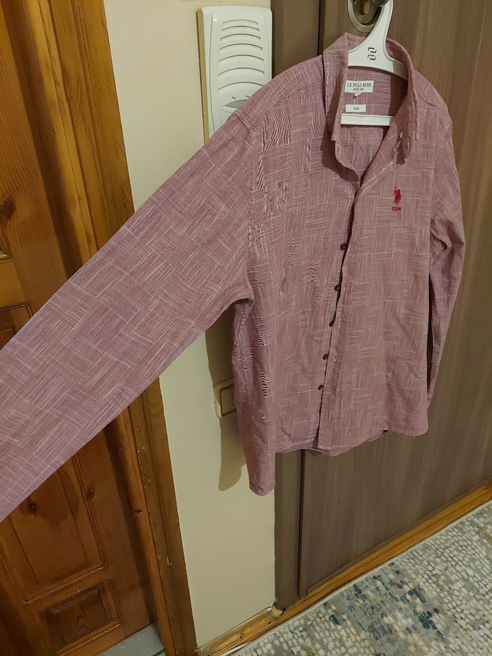 U.S polo erkek gömleği - Görsel 3