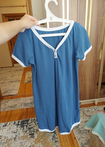 miorre kadın penye pijama elbise
