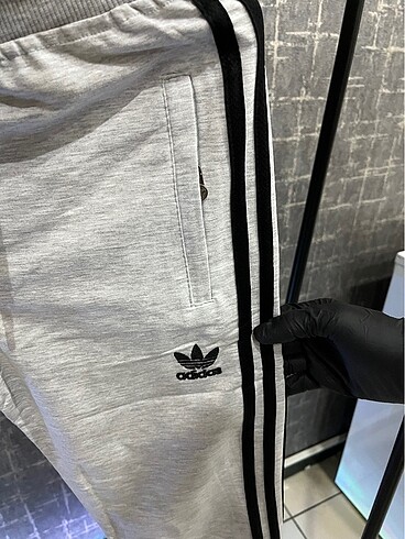 Adidas Gri Renk Kadın Eşofman Altı