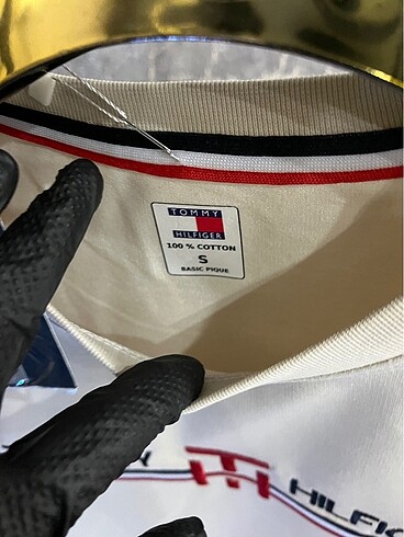 xl Beden Tommy Hilfiger Erkek Sweatshirt Beyaz Renk