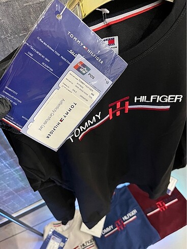 s Beden Tommy Hilfiger Siyah Renk Erkek Sweatshirt