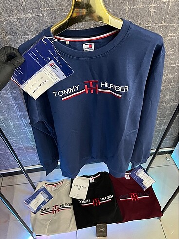 m Beden Tommy Hilfiger Erkek Sweatshirt