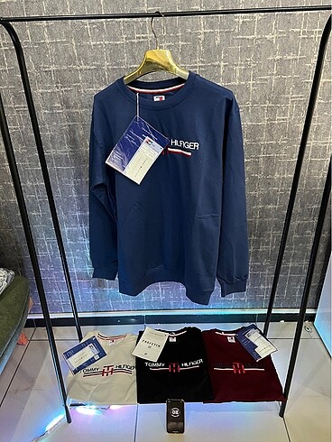 xxl Beden Tommy Hilfiger Erkek Sweatshirt