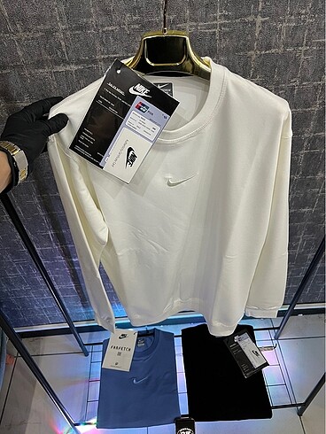 s Beden beyaz Renk Nike Beyaz Renk Erkek Sweatshirt