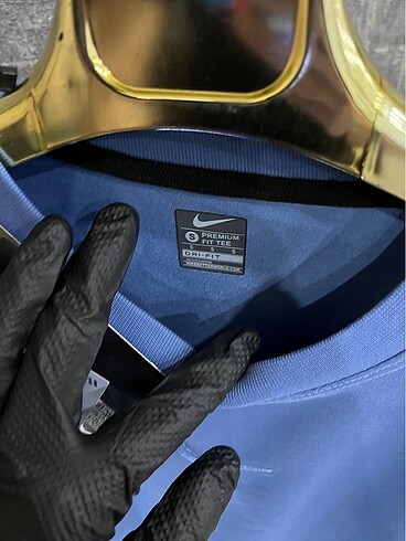 l Beden mavi Renk Nike Erkek Sweatshirt