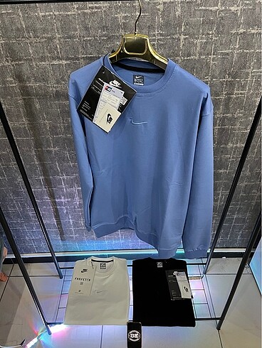 xxl Beden Nike Mavi Renk Erkek Sweatshirt
