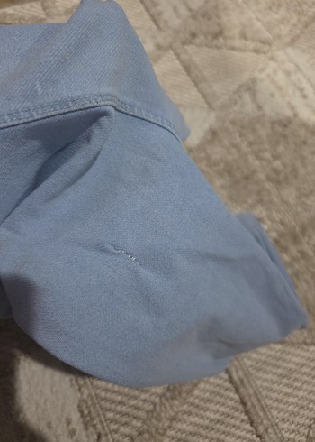 Kız Çocuk Mavi Denim Tayt - Görsel 3