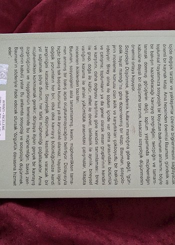  Zygmunt Bauman -sosyolojik düşünmek
