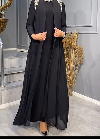 Diğer Taşlı abaya elbise