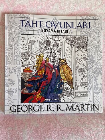 Game of Thrones Hikayeli Yetişkin/Çocuk Boyama Kitabı
