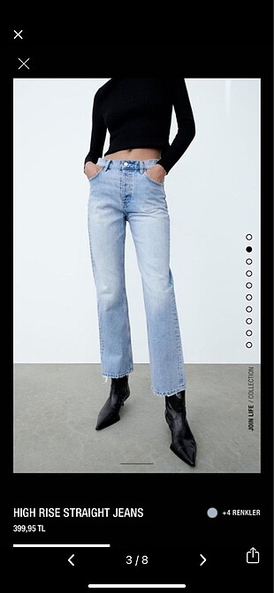 Zara mom jeans