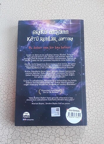  Beden Kötü ruhlar defteri erika mcgann