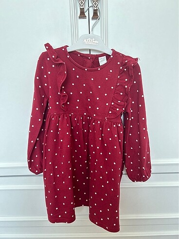 LC Waikiki Bordo elbise