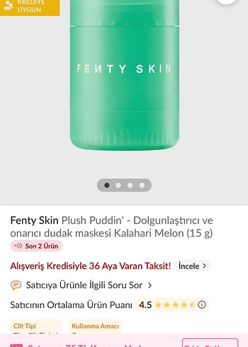 Fenty Beauty Fenty Skin Nemlendirici Balm