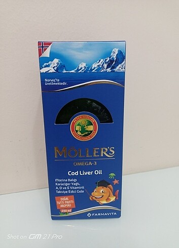 Möllers OMEGA-3 balık yağı 