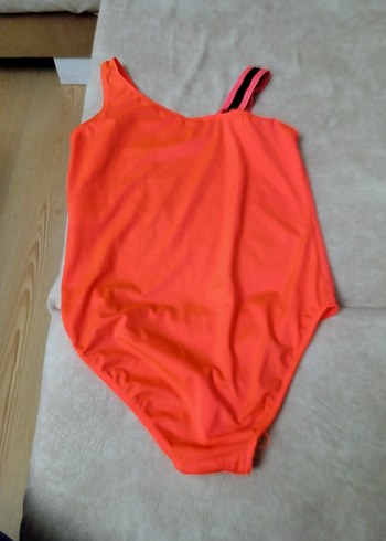 LC Waikiki Turuncu Atletik Kız Mayo Tek Omuzlu