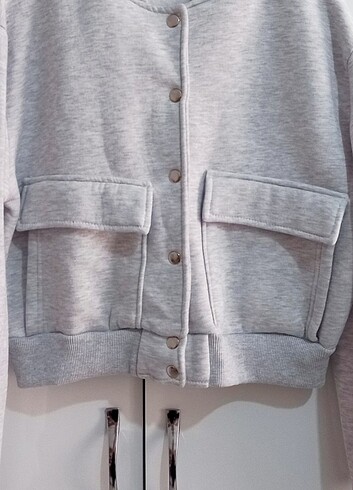 s Beden gri Renk LC Waikiki bomber ceket
