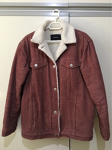 Stradivarius Fitilli Kadife Mont