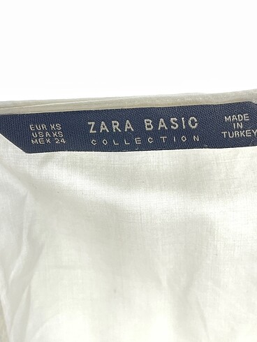 xs Beden beyaz Renk Zara Bluz %70 İndirimli.