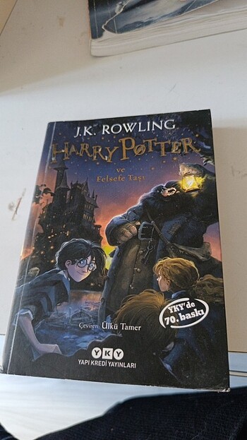 Kitap harry Potter felsefe taşı 