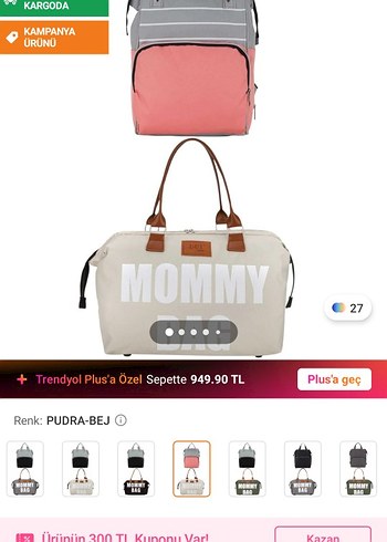 2'li anne çocuk hastane çantası - Görsel 9