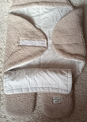 Migie Bej peluş bebek kundak tulumu, Yumuşak Kumaş - Görsel 3