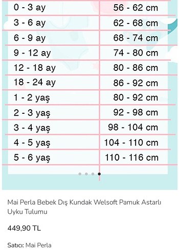 Migie Bej peluş bebek kundak tulumu, Yumuşak Kumaş - Görsel 4