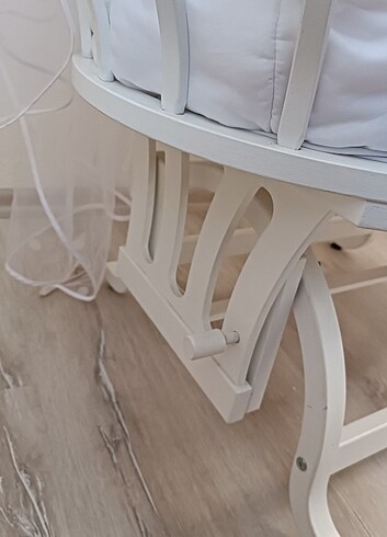 Sallanan bebek beşiği, bebek yatak, sepet beşik  - Görsel 5