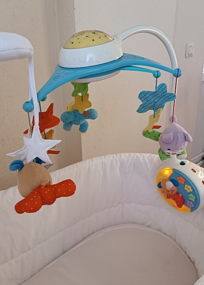 Sallanan bebek beşiği, bebek yatak, sepet beşik  - Görsel 2