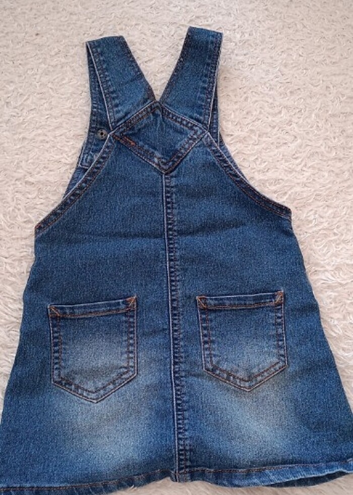 Dantel detaylı salopet - Görsel 2