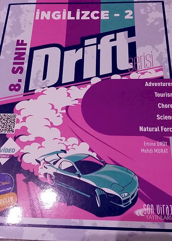 8. Sınıf İngilizce-2 Drift Serisi Kitap - Görsel 2