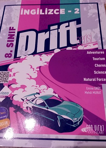 8. Sınıf İngilizce-2 Drift Serisi Kitap - Görsel 3