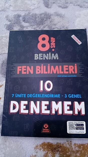 8 sınıf benim fen bilimleri 7 ünite değerlendirme fasikül test k - Görsel 3