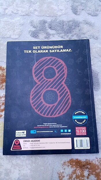 8 sınıf benim fen bilimleri 7 ünite değerlendirme fasikül test k - Görsel 4