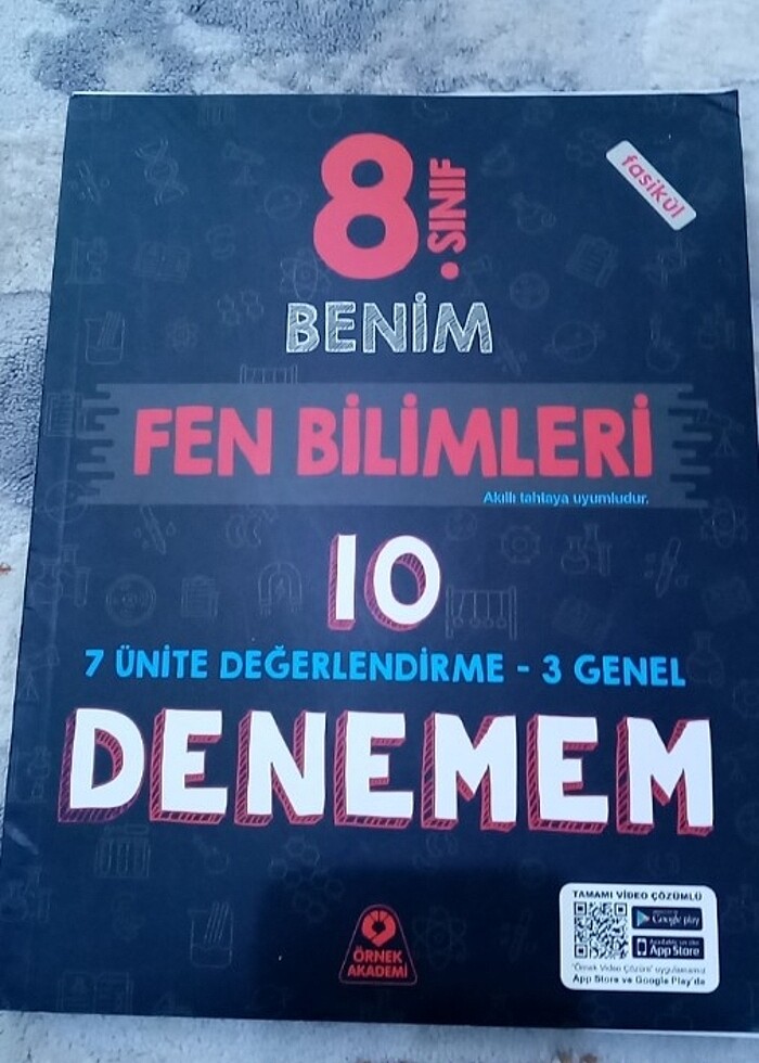 8 sınıf benim fen bilimleri 7 ünite değerlendirme fasikül test k - Görsel 2