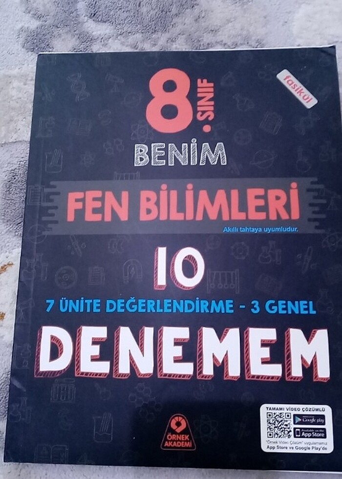 8 sınıf benim fen bilimleri 7 ünite değerlendirme fasikül test k - Görsel 3