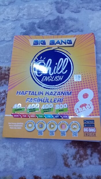Bıg bang englısh haftalık kazanım fasikülleri test kitabı - Görsel 3